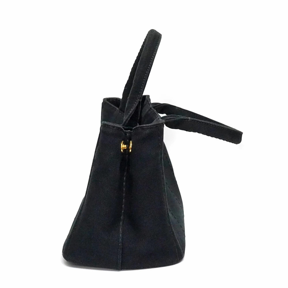 Prada Canapa Tote Bag Black - Picture 2 of 11